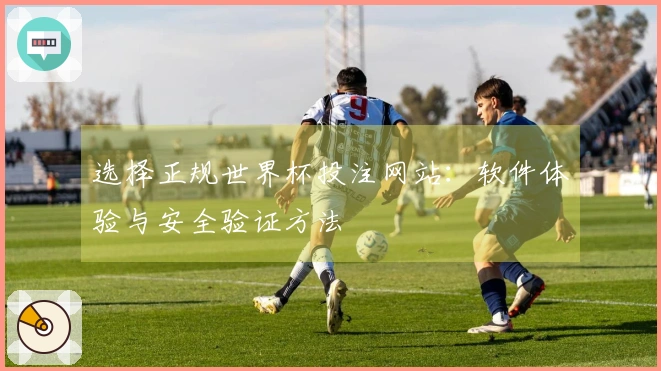 选择正规世界杯投注网站：软件体验与安全验证方法